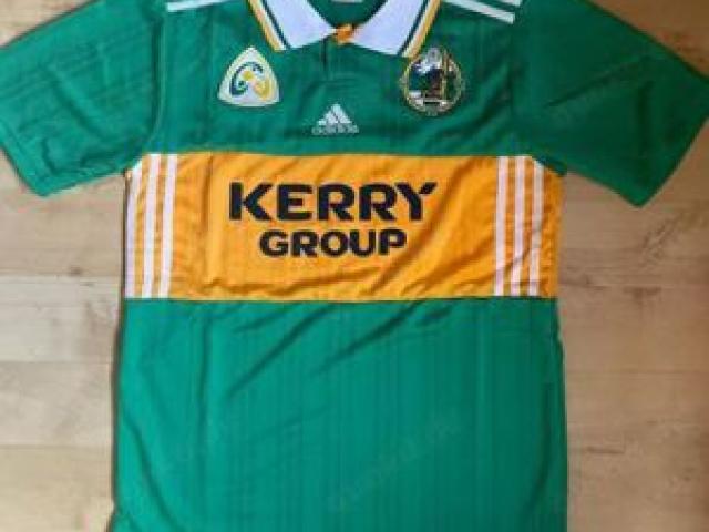 Vintage Adidas Kerry GAA Ciarrai Irisch-Gälisches Fußballtrikot 1998 Medium - 1