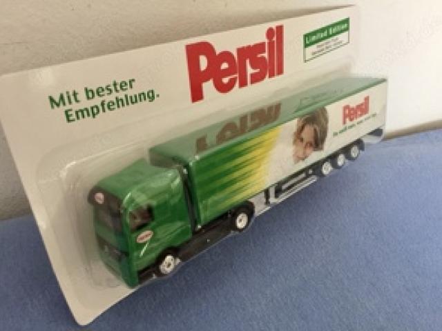 NEU Persil Mini-Truck Mercedes Benz  Actros  LKW Limited Edition - 1