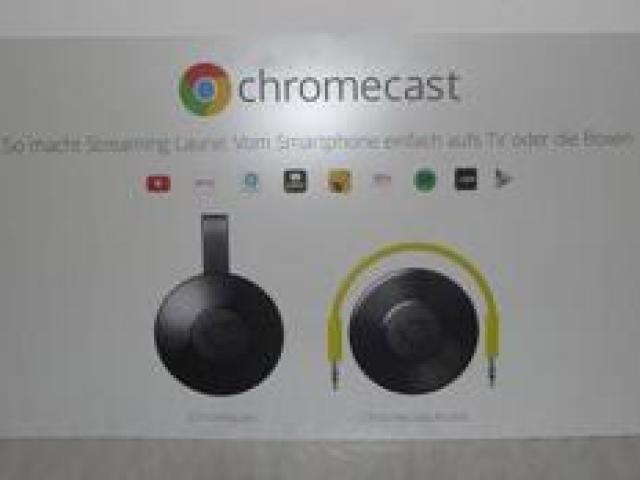 Schild Chromecast, Streaming Smartphone Dekoration Kopfhörer Logo - 1