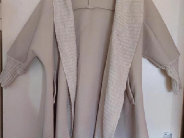 Cardigan beige Mia Moda - 1